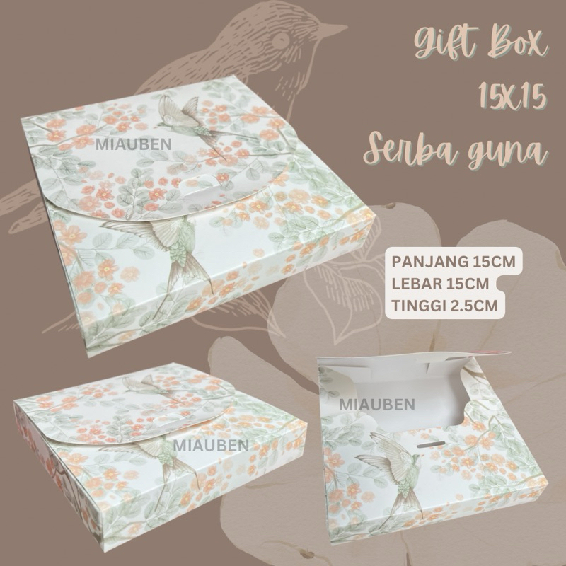 

isi 5 Box serba guna box cookies box coklat box souvenir box hijab