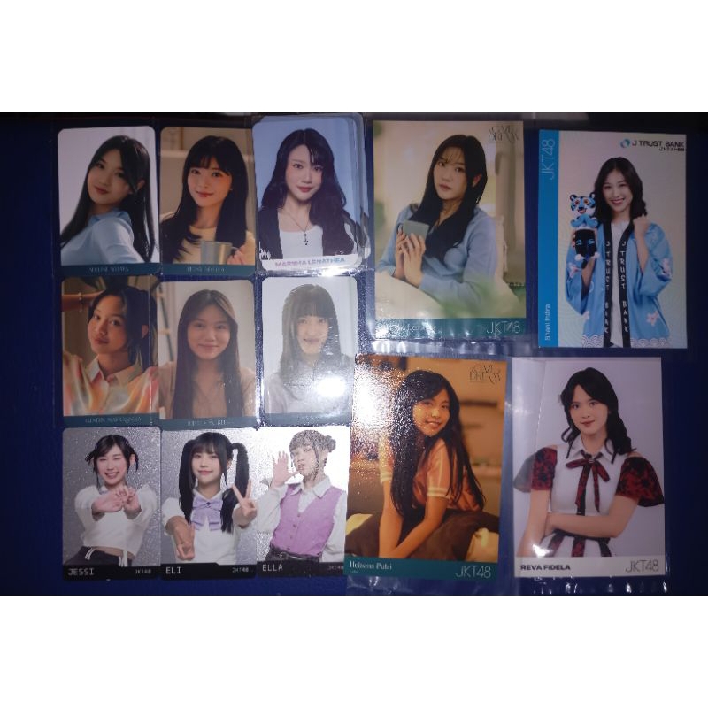 

Photocard Photopack JKT48 Official Kalender A Gaze of Dream, Axioo, RTS, JTrust