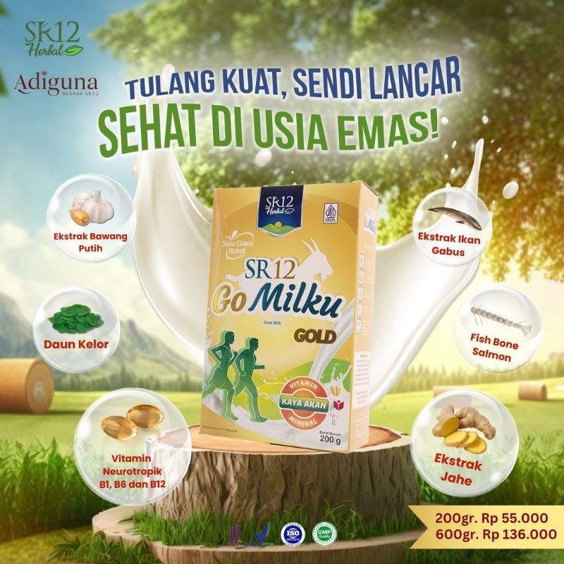 

Susu Etawa SR12 Go Milku Gold