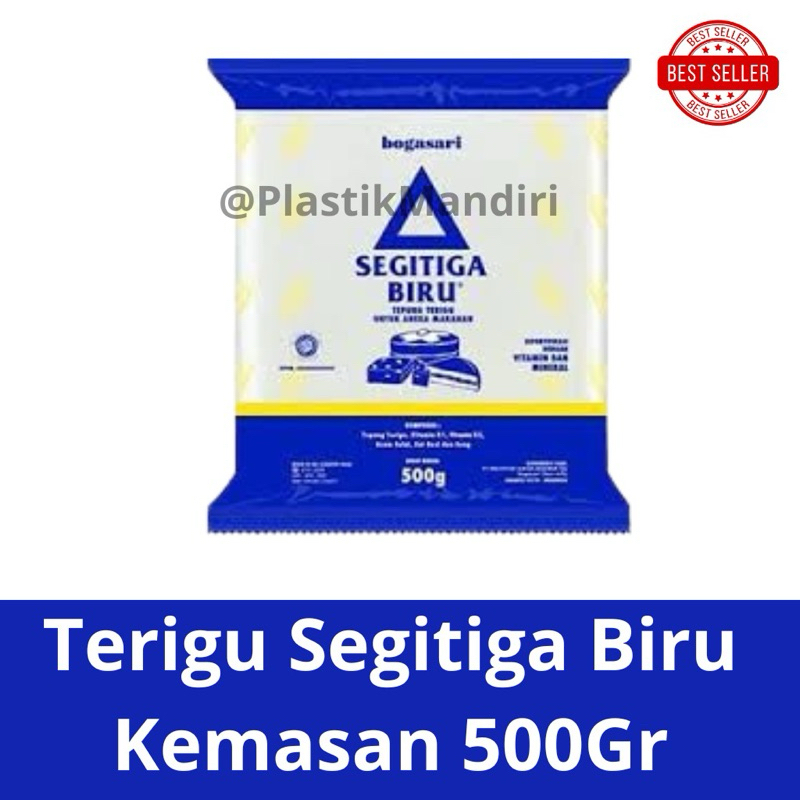 

Tepung Terigu Segitiga Biru Bogasari 500Gr