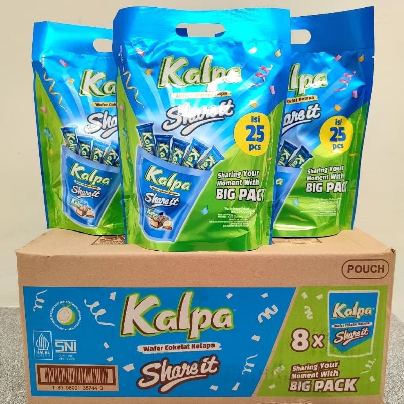 

KALPA SHARE IT POUCH ISI 25 PCS