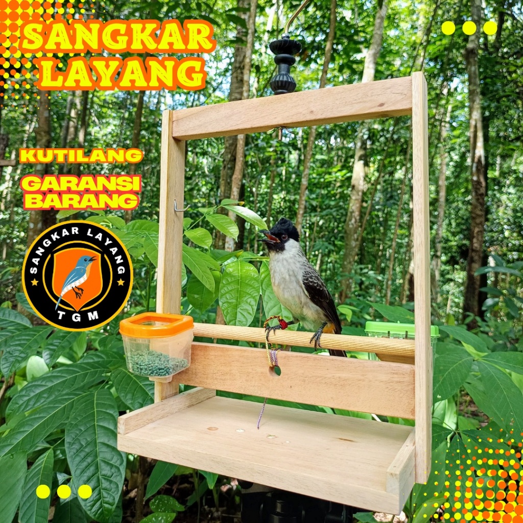 Sangkar Layang Kutilang Perkutut Terucuk Burung Kecil Sangkar Burung Kandang Burung Tali Burung Kuti