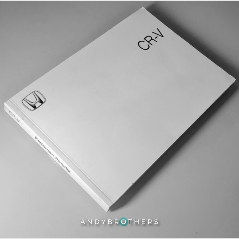 Buku Manual Book Pedoman Pemilik Mobil Honda CRV GEN-3 2007-12 ORIGINAL