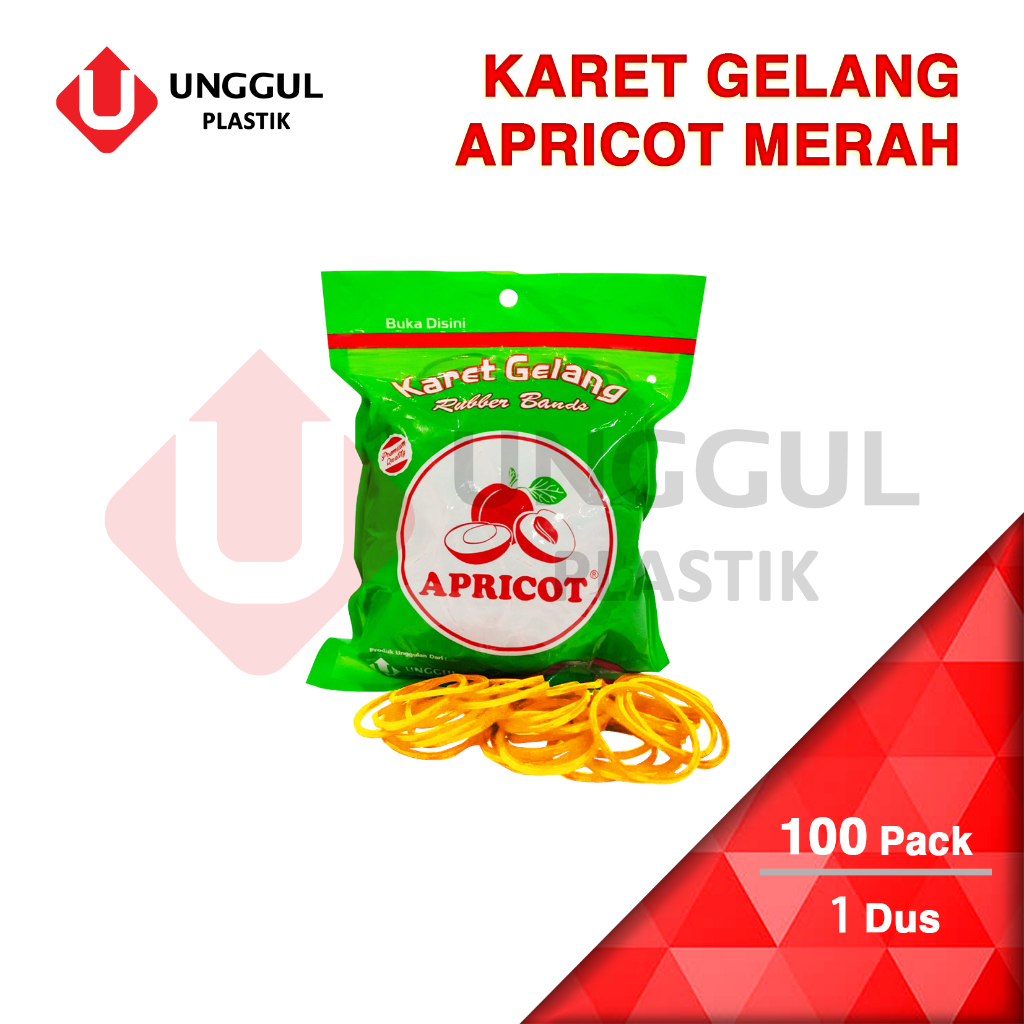 

KARET GELANG APRICOT KUNING / DUS