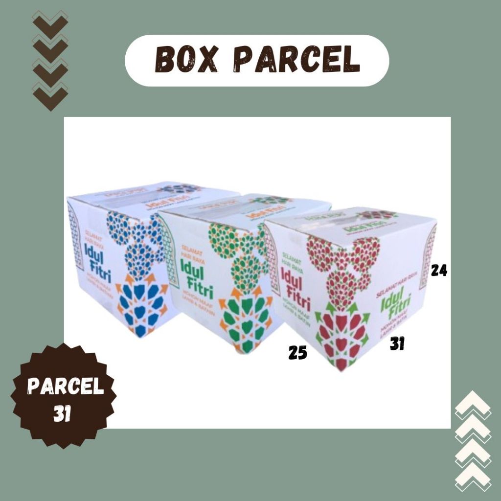 

Kardus Parcel 31x25x24 Box Ied Mubarok Dus Idul Fitri Lebaran Hampers Kotak Kemasan Karton