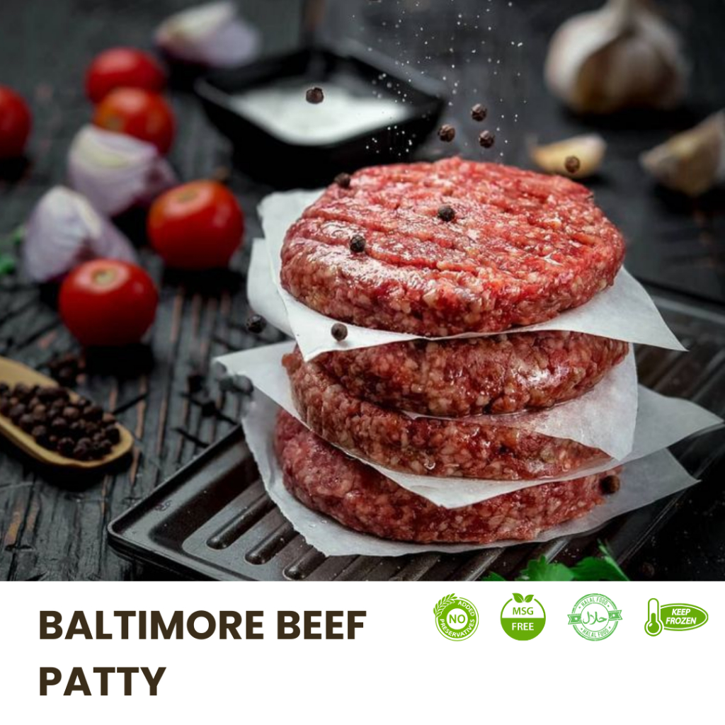 

Beef patty meat isi 20 supplier hotel, kafe, resto