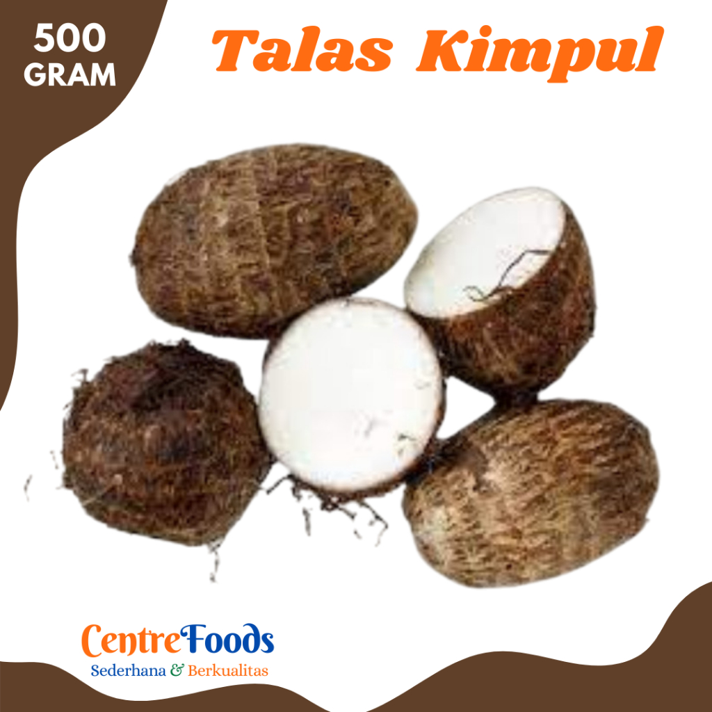 

TALAS Kimpul - Ubi Talas Kimpul Fresh | 500gr [ Harga Per 0,5 Kg ]