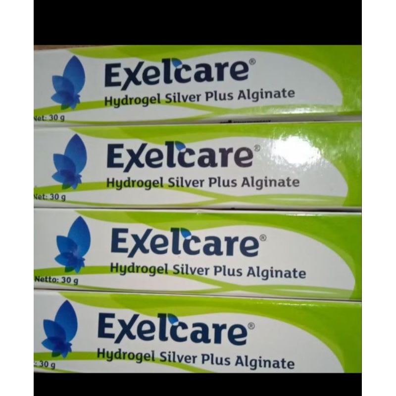 exelcare 30 gr hydrogel silver plus alginate