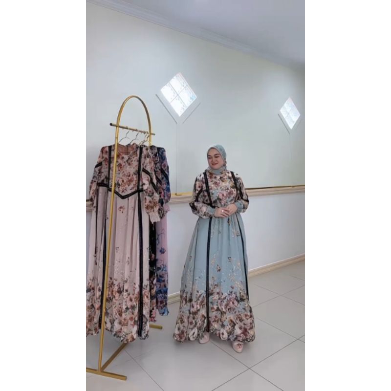 Gamis Kerudung Irish Bella