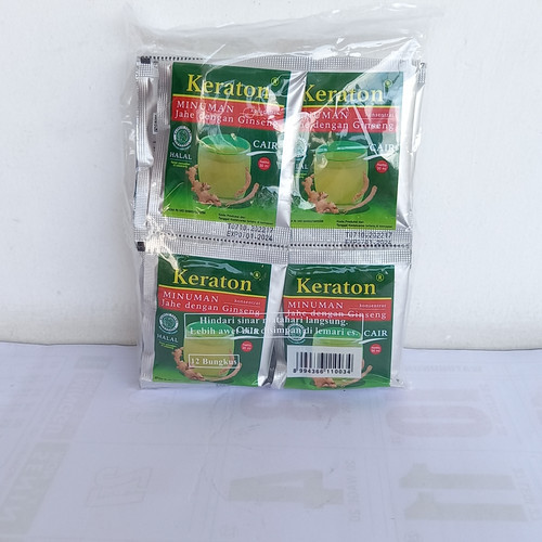 

KERATON MINUMAN JAHE SACHET DENGAN GINSENG CAIR 30 ML