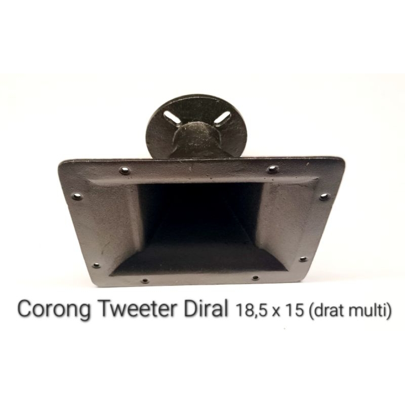 Horn Tweeter, Corong tweeter Aluminium Cor / diral 15x19