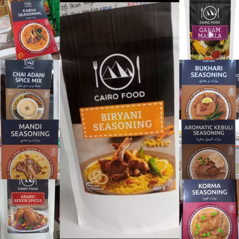 

CAIRO FOOD Bumbu Masakan Timur Tengah All Varian