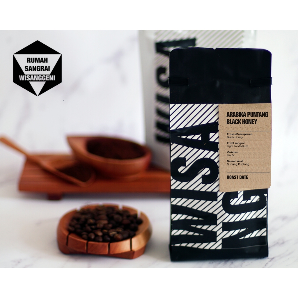 

Arabika Puntang Black Honey 200 gram Wisang kopi