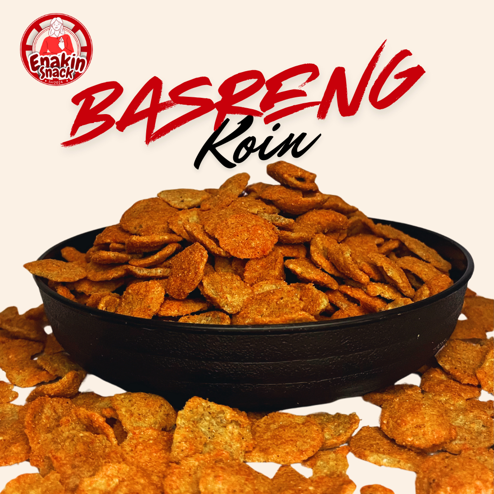 

Best seller 250 Gram Basreng Viral, basreng koin khas bandung rasa Pedas Daun Jeruk