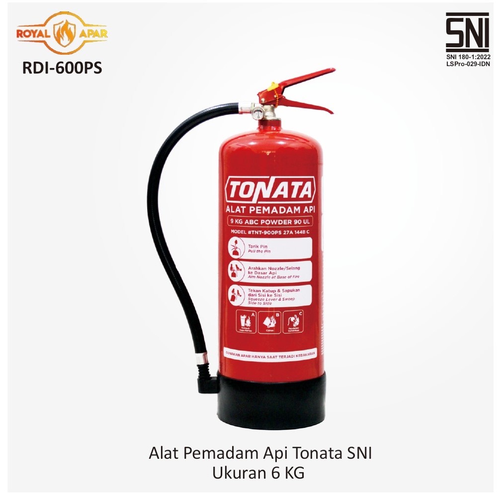 Alat Pemadam Api Tonata SNI / APAR ABC Powder 6 kg