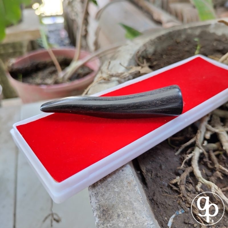 Pipa once / once cangklong / pipa rokok / padutan kayu kelor hitam
