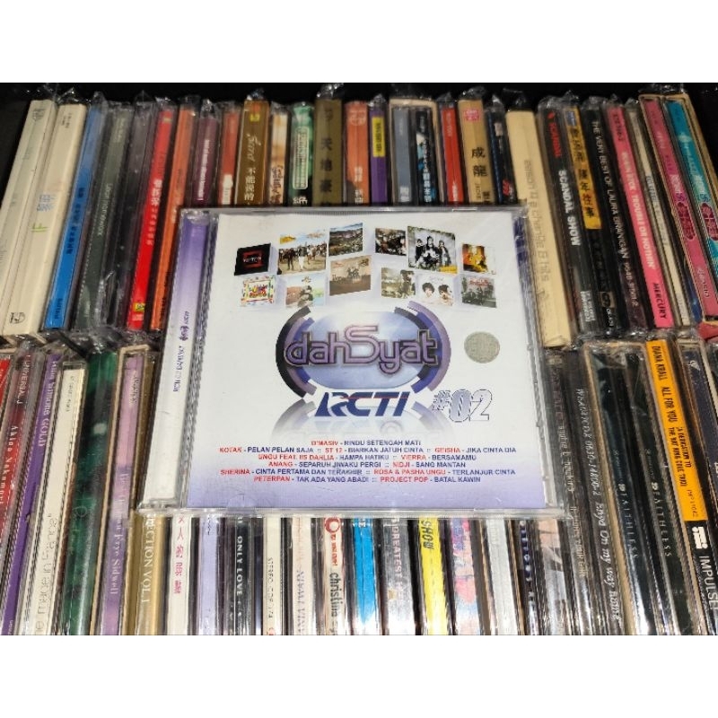 CD Kompliasi Musik RCTI 02 Dahsyat D'Masiv, Kotak, ST 12, Geisha, Ungu Feat Iis Dahlia, Vierra, Anan