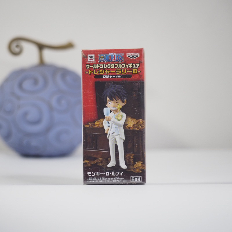 One Piece WCF Treasure Rally Vol 3 Wedding Luffy Red Box Bandai Spirits Banpresto Original Figure MI