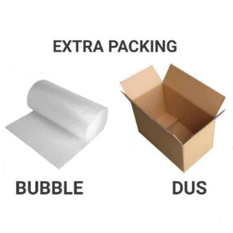 

Packing Tambahan Kardus atau Bubble Wrap