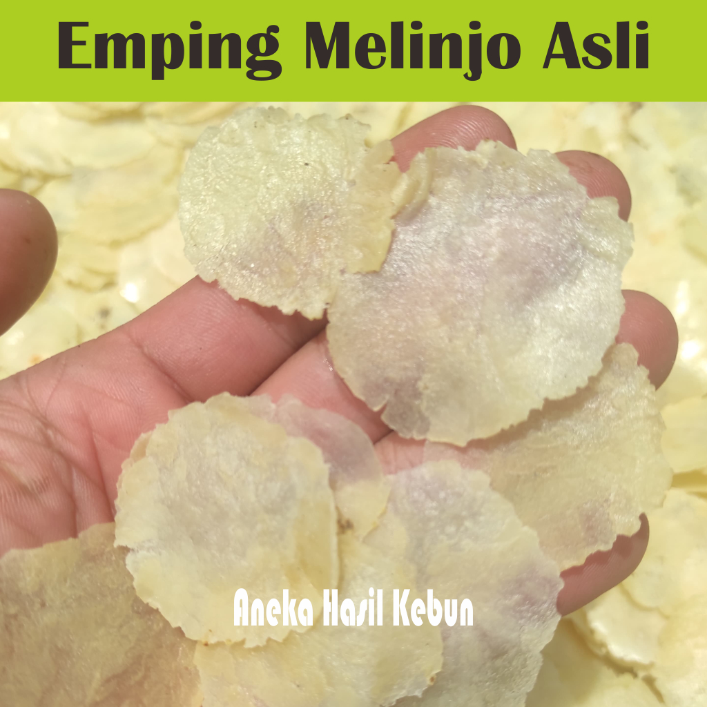 

Emping Melinjo Mentah biji 1 Murni Super 1 Kg