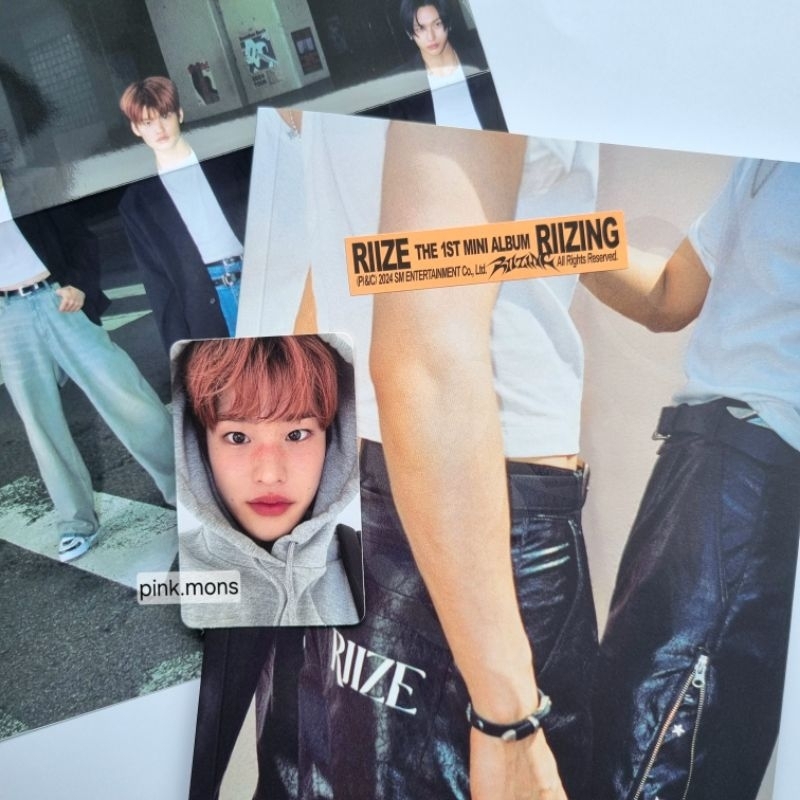 [OFFICIAL] RIIZE The 1st Mini Album Riizing set SOHEE PC photocard poca orange ver. shotaro sungchan