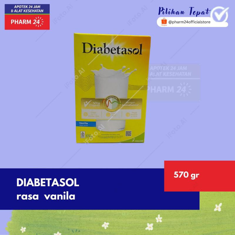 

Diabetasol Rasa Vanilla 570 g