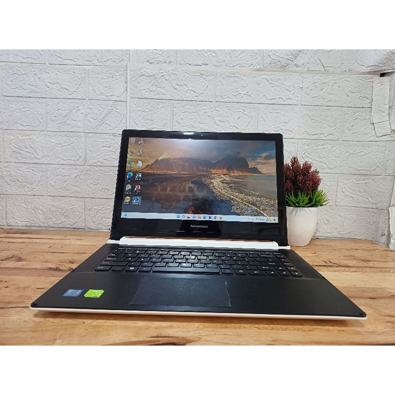 Laptop Lenovo Slim Sudah Touchscreen.Laptop Lenovo Flex 2-14,Intel Core i5 Gen 4,Ram 12,Ssd 256Gb