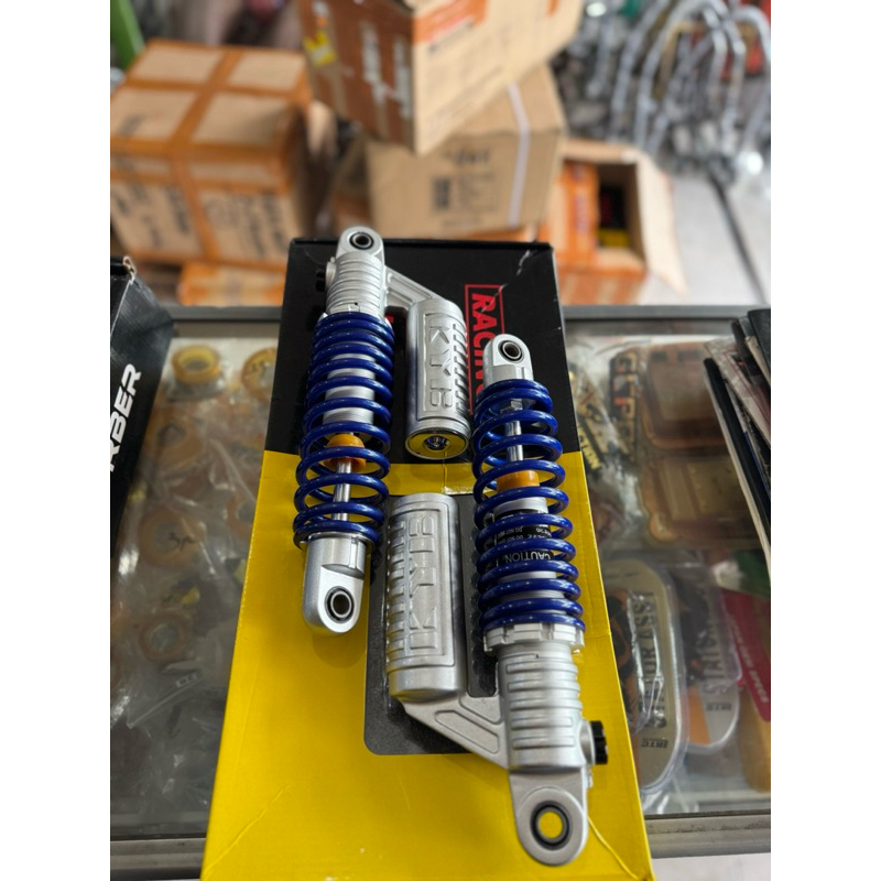 shock KYB skok KYB dus kuning shok KYB 32mm dobel klik fungsi skok KYB BIRU CB GL MP TIGER