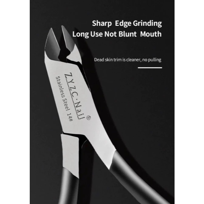 ZYZC CUTICLE ZYZC NIPPER / GUNTING KUTIKULA FOR CUTICLE REMOVER SUPER SHARP / PREMIUM NAIL ART