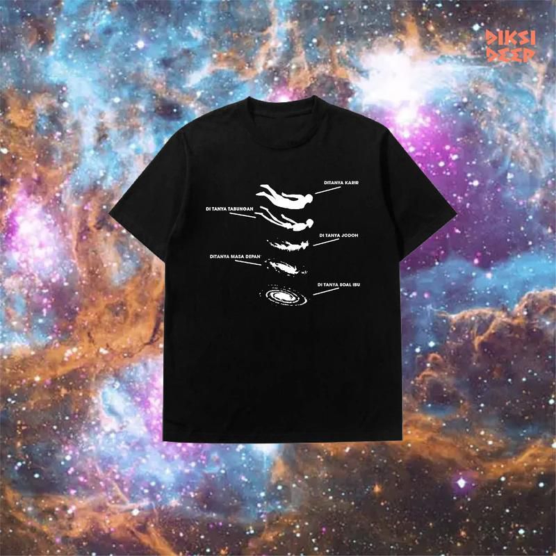 Kaos Dicecar Pertanyaan / Baju Distro Ditanya Karir Tabungan Jodoh Masa Depan / Pakaian pria wanita