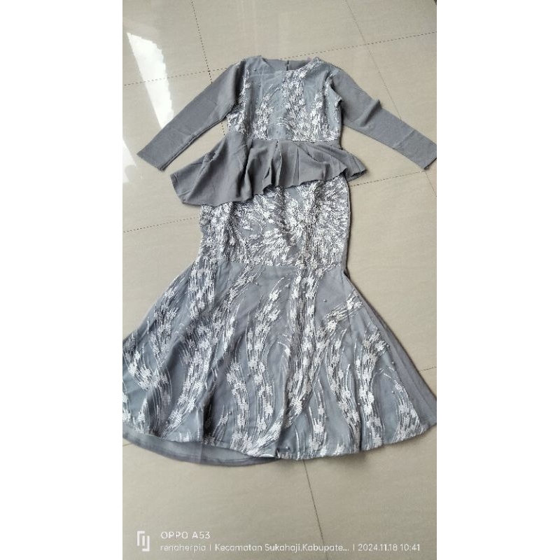 gamis duyung premium brukat