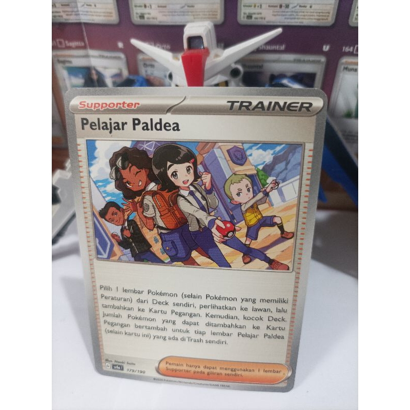 Pelajar Paldea 179/190 - Supporter - Pokemon TCG Indonesia