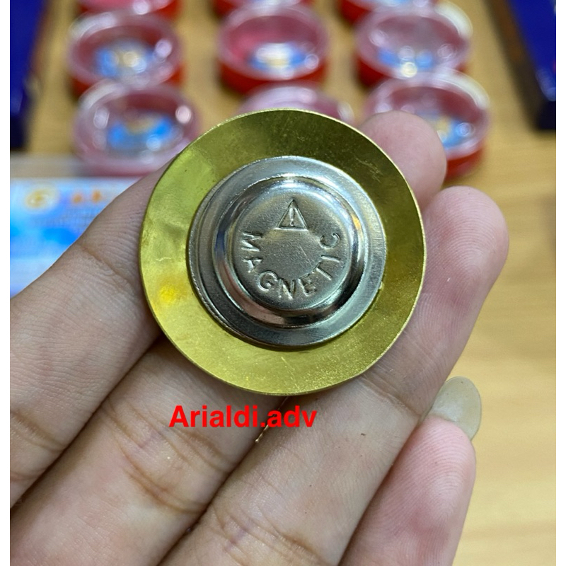 pin BNN kuningan sepuh emas magnet pin bnn kuningan magnet