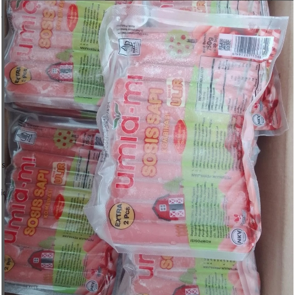 

Umiami Sosis Sapi Ulir 750 gr Frozen Food