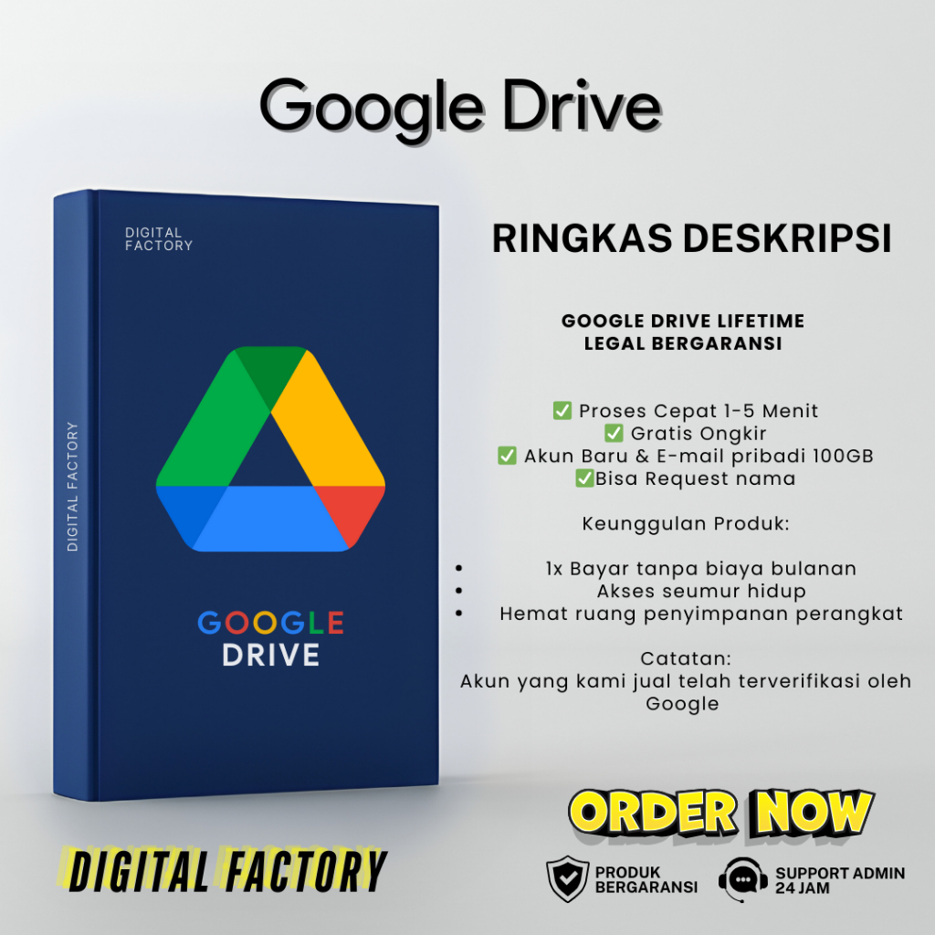Google Drive Storage Seumur Hidup