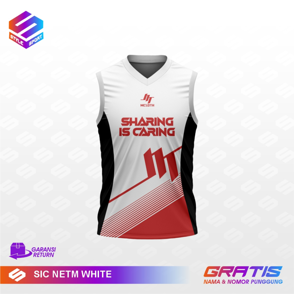 BIG SALE STYLE_SETELAN JERSEY SINGLET DEWASA/BAJU OLAHRAGA BASKETBALL/VOLLY FULL PRINTING BAHAN
