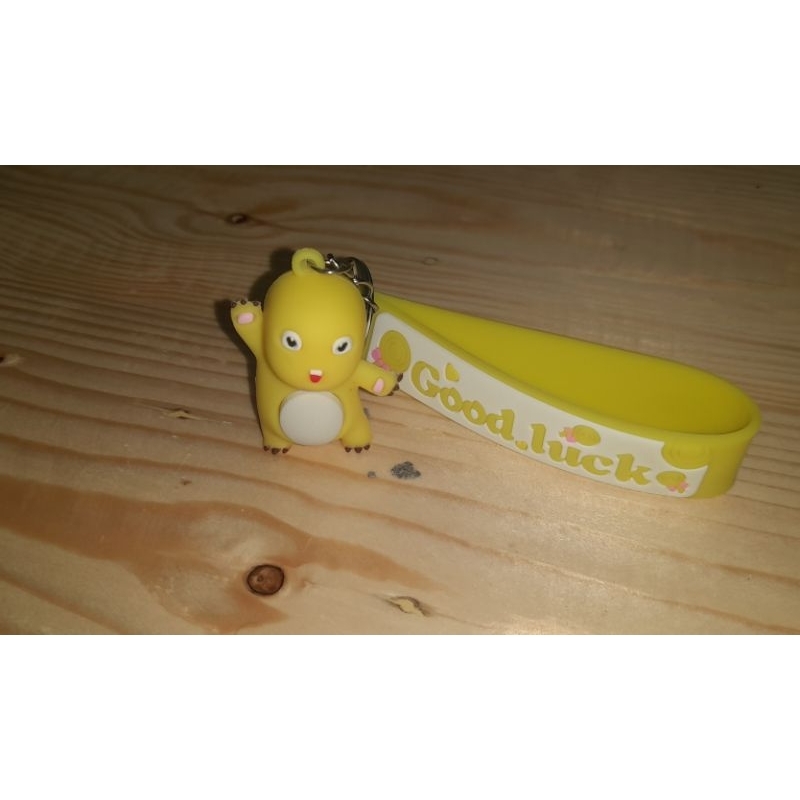 gantungan kunci dino kuning nailong | keychain dino kunjng nailong