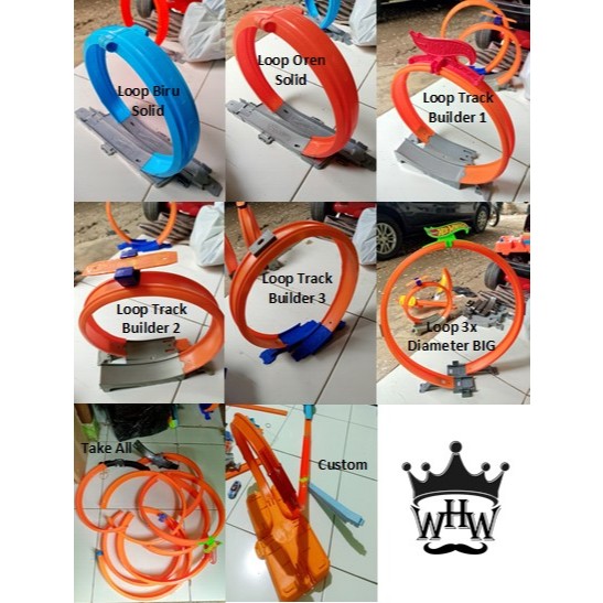 Track Loop Hot Wheels - Hotwheels Preloved
