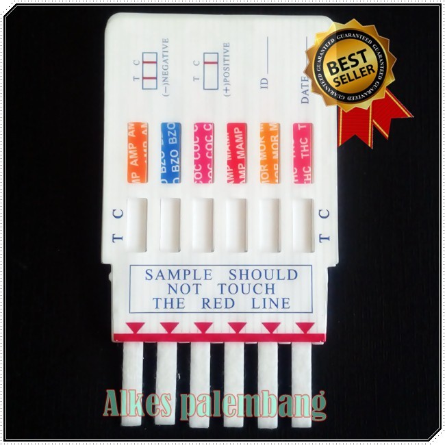 Test Alat Tes Urine Narkoba-6 Parameter/pcs