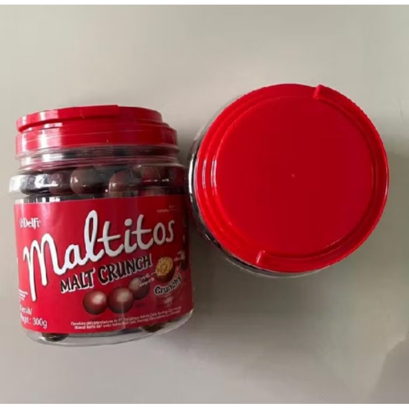 

Delfi Maltitos Malt Crunch Jar 275gr Per Toples (Bukan Buy1 Get1)