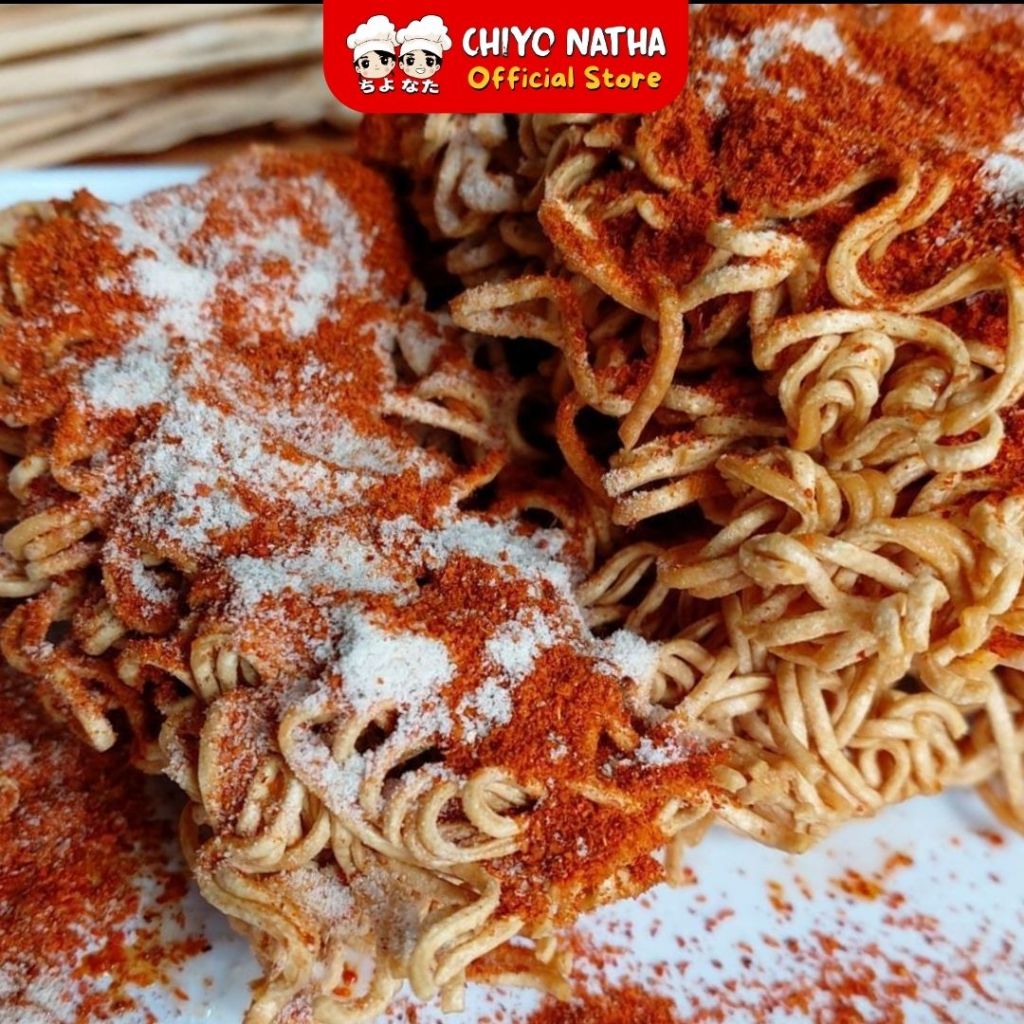 

Mie Kriuk Chiyo Natha 500gr (Kemasan Spesial Kiloan) Cemilan Pedas kriuk