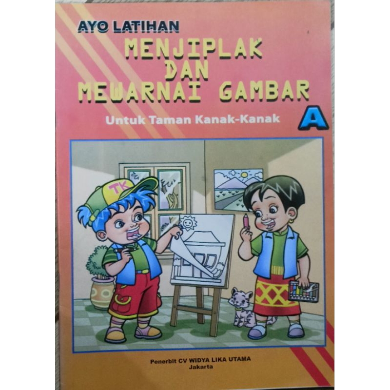 Menjiplak Dan Mewarnai Gambar