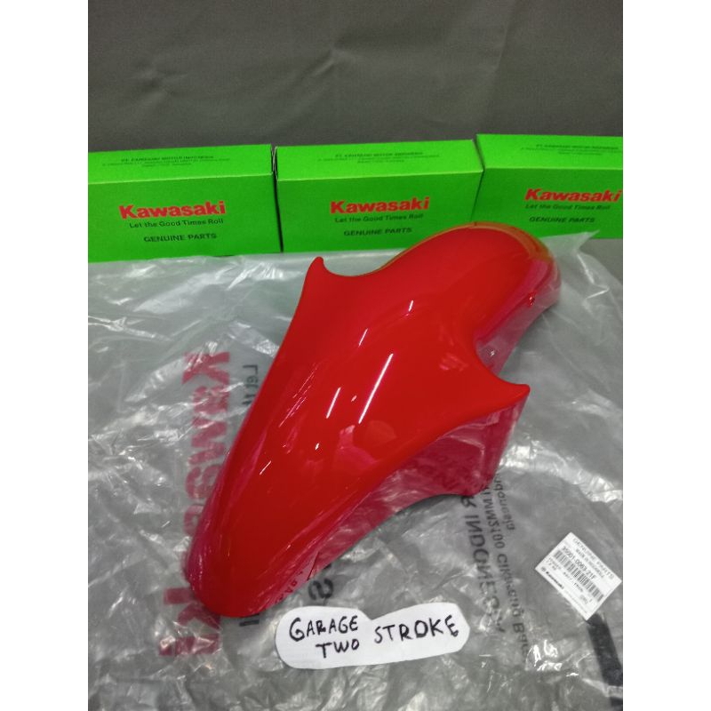 SPAKBOR DEPAN NINJA R NINJA SS NINJA KIS WARNA MERAH 35001-0063-21F ORIGINAL