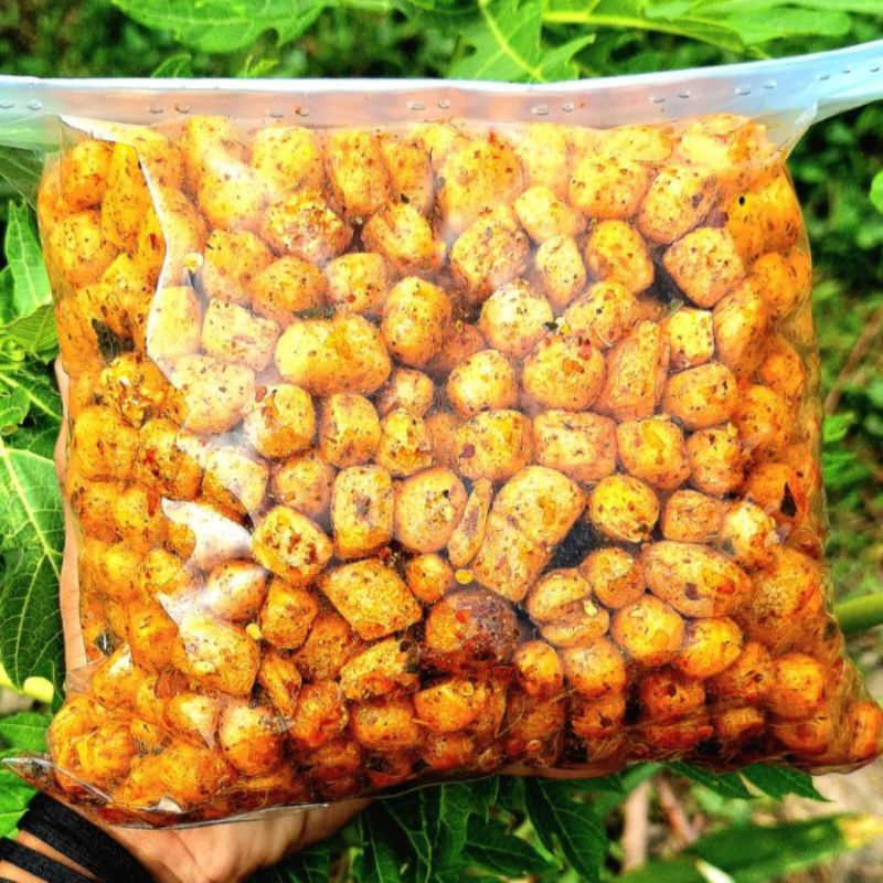 

cimol kerspy+seblak cimol kering+pedas gurih daun jeruk(500grm)