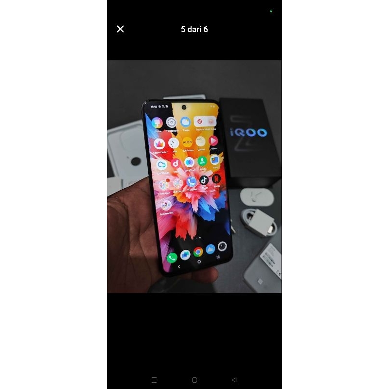 Iqoo z9x 8/128 second like new