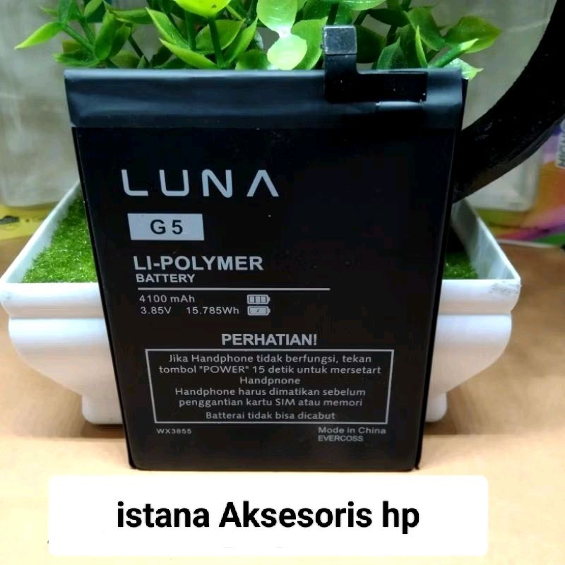 Baterai Battery Original Luna G5/Luna X Pro Luna G5 4100mAh