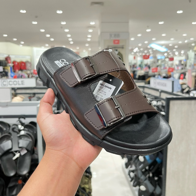 Sandal Slide Pria COLE Original By Matahari Department Storee