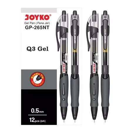 

PEN PULPEN GEL Q3 GP-265NT JOYKO 0.5 MM 12 PCS 1BOX/LUSIN