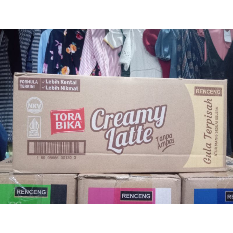 

Torabika Creamy Latte 1 dus ( 22gr X 12 Renceng)