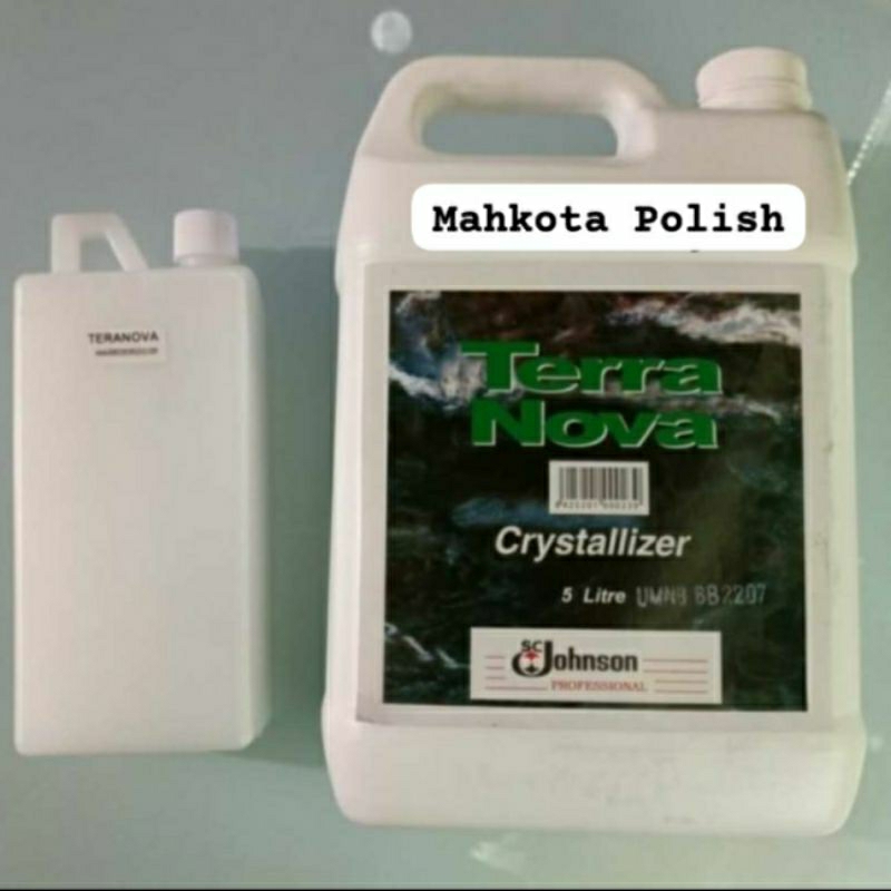 Johnson Terranova Crystallizer Obat Poles Marmer Teraso Jadi Mengkilap/netto 5Liter